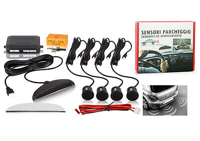 Kit 4 Sensore di Parcheggio Con Display Led e Cicalino <p