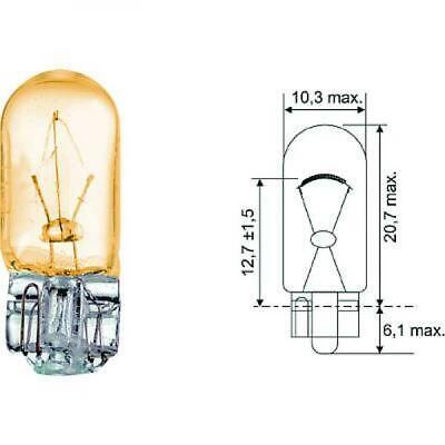 Lampadina WY5W 12V 5W W21x95d arancio