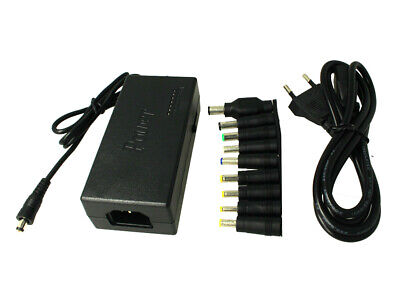 Alimentatore Universale Notebook 120W Con 9 Adattatori Per Acer ASUS Compaq