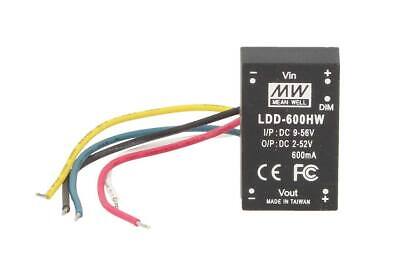 DC/DC Step Down Converter Meanwell LDD-600HW 600mA da DC9-56V a DC2-52V <p