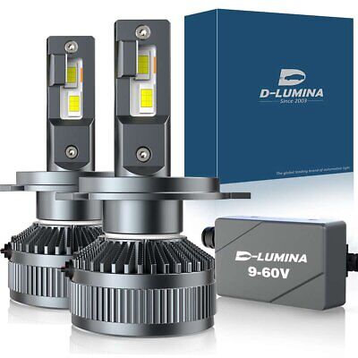 Kit Full Led Ultra H4 130W 12V 24V 6000K 13000 Lumen IP67 100% Canbus Piu