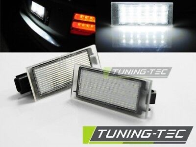 KIT Luci Targa LED Tuning TWINGO 2 / CLIO 3 / MEGANE 23 / LAGUNA 23