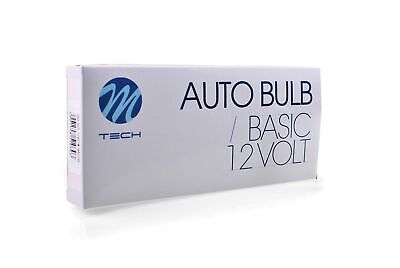 LOTTO DI 10 PEZZI Lampada M-TECH BAU15s P21W 12V CLEAR