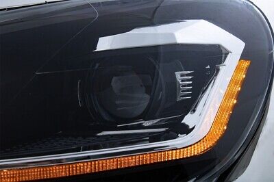 Coppia Fari Fanali Tuning Golf 6 VI 2008>2013 ottica 7.5 Look freccia dinamica