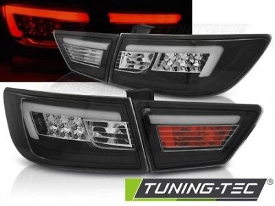 Coppia fari fanali posteriori LTI  Tuning CLIO IV 2013-  HATCHBACK LED BAR Nero