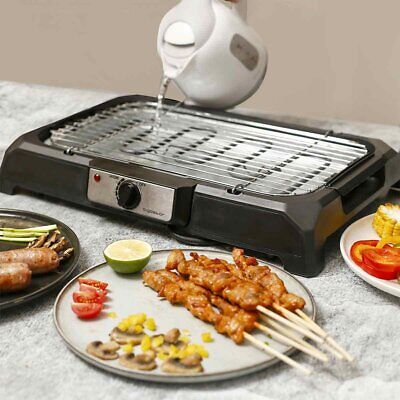 Griglia Elettrica Interna Portatile 2000W per Barbecue Senza Fumo, Superficie