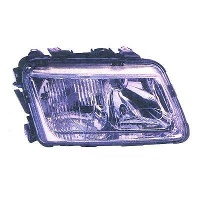 Faro fanale anteriore Destro A3 96-00 reg elettrica senza fendinebbia