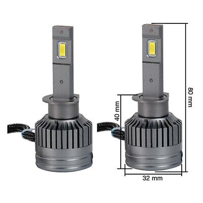 H1 Led Conversion Compaq 2 pezzi 5600lm 6500°K 9-30V 23-26W