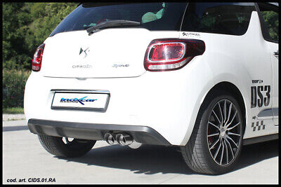 DS3 1.6 16V TURBO (155CV) 2010-- Posteriore con uscita singola diam.