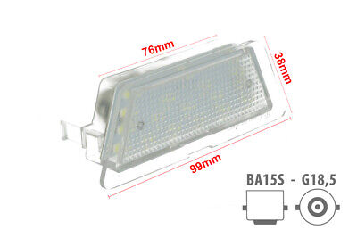 Kit Luci Targa Led G 1998-2004 Hatch Saloon Bianco Canbus 12V 2W