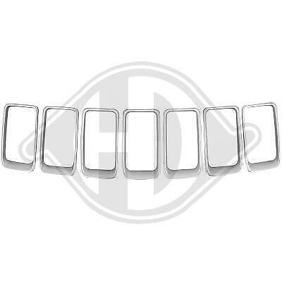 Griglia profilo calandra GRAND CHEROKEE 07.13-16 argento 7 listelli K682413