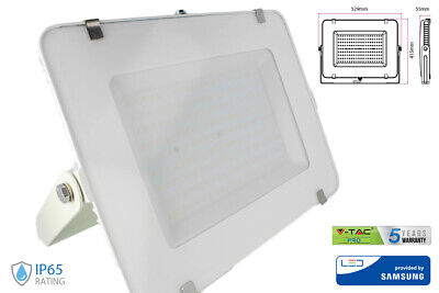 Faro Led Flood Light 300W IP65 Bianco Freddo 6400K Super Slim 55mm Carcassa