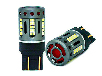 Lampada Led 7443 CK T20 W21/5W 100% Canbus 12V 21/5W Effettiva Bianco 6000K Con