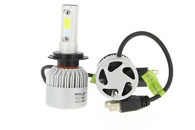 Kit Full Led Cob H7 30W Con Ventilatore 12V 24V Attacco Smontabile All In One