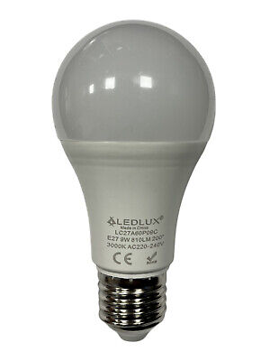 Lampada A Led E27 Con Sensore Crepuscolare 9W 810 Lumen A60 3000K Day Night