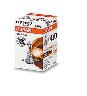 1 Lampada Lampadina Luce OSRAM ORIGINAL H7 (PX26D) 12V55W RICAMBIO ALOGENA