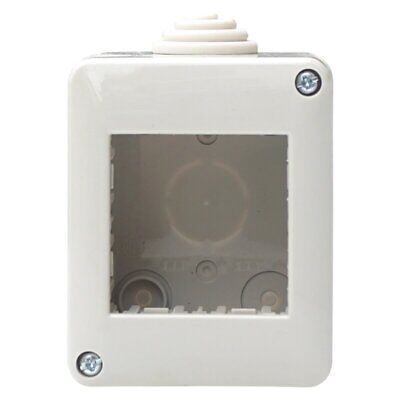 ETTROIT Custodia 2P IP40 Scatola Porta Frutti Da Esterno 2 Posti