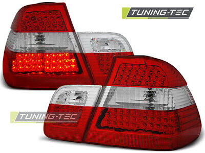 FANALI POSTERIORI A LED ROSSO BIANCO per E46 05.98-08.01 BERLINA