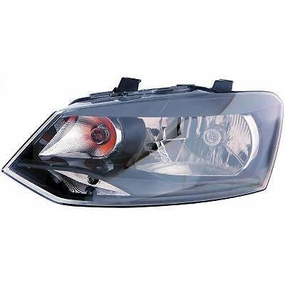 Faro fanale anteriore Sinistro POLO 6R 09- VALEO H4 con motorino