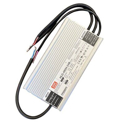 MeanWell HLG-480H-24B Alimentatore IP67 480W 24V 20A Dimmerabile 1-10V PWM