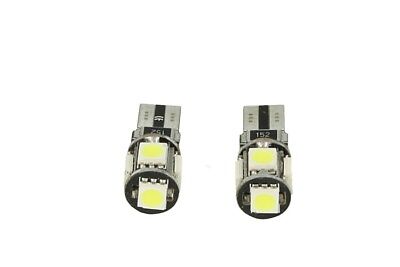 COPPIA Lampade Lampadina 24V LED CANBUS T10 W5W BLU Posizione Targa CAMION BUS