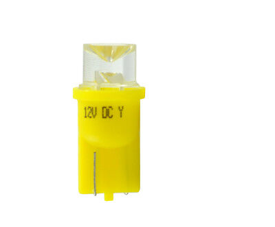 Lampada Led Diodo LED L006 W5W concavo giallo