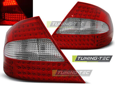 FANALI POSTERIORI A LED ROSSO BIANCO per CLK W209 03-10