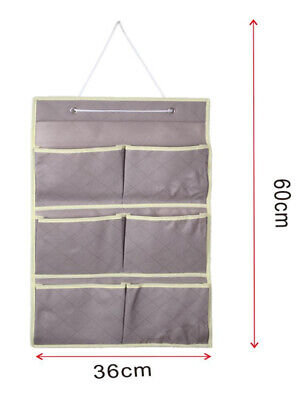 Borsa Portaoggetti da Parete Sacca Portatutto Appendere 6 Tasche 36X60cm