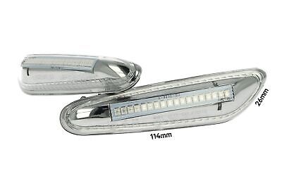 Kit Freccia Laterale a Led Side Marker Lente Trasparente 12V 5W  E46 E36 E90