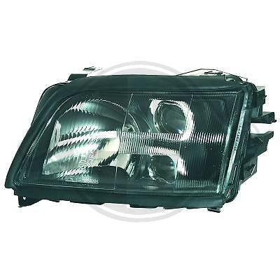Coppia fari fanali anteriori TUNING A6 94-96 TYC reg elettrica nero H1/H1/H