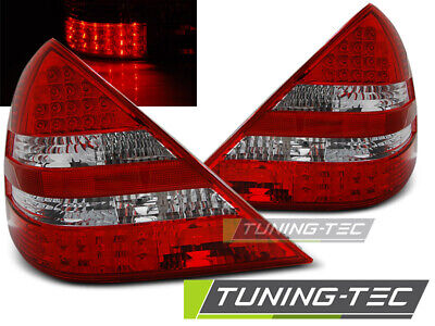 FANALI POSTERIORI A LED ROSSO BIANCO per R170 SLK 04.96-04