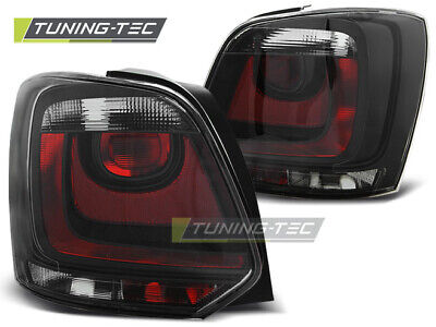 FANALI POSTERIORI ROSSO BIANCO FUMO SPORT per POLO 09-14
