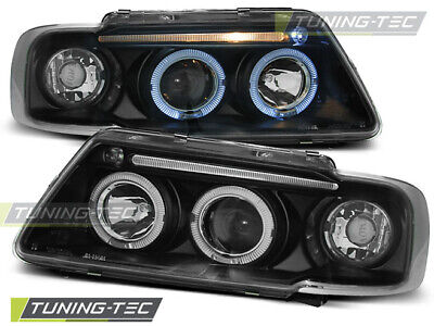 HEADLIGHTS ANGEL EYES BLACK fits A3 8L 08.96-08.00