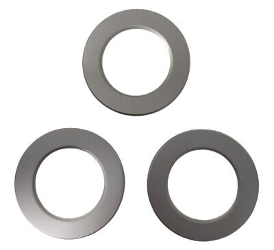 3 Pezzi Coperchi Rotondi Silver Per Faretti Led FP8705W <table class="table