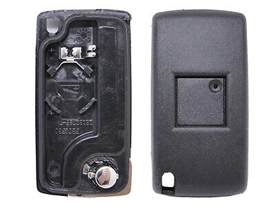 Guscio Chiave Telecomando 3 Tasti Baule Con Lama VA2 Batteria In Custodia Senza