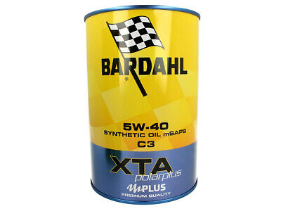 BARDAHL XTA Polarplus C3 SAE 5W40 MB 229.31-226.5 505.00-505.01 Lubrificanti