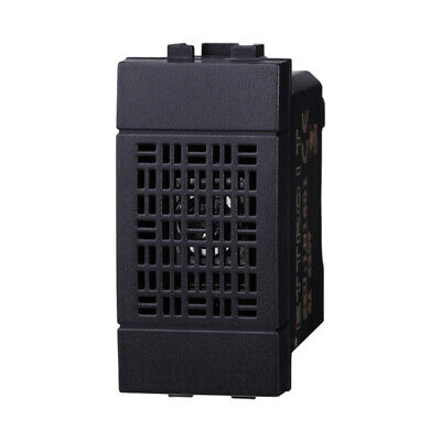 ETTROIT Ronzatore 220V 6A Colore Nero Compatibile Con Bticino Living