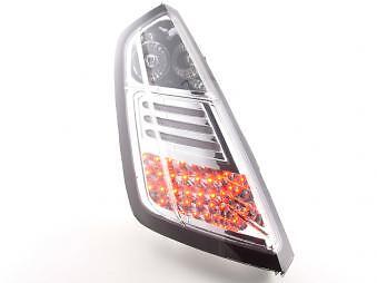 Coppia Fari Fanali Posteriori Tuning LED Grande Punto (199) 2005-09 cromati