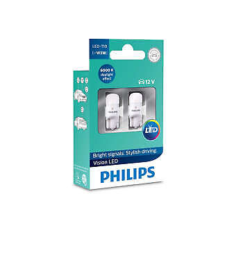 COPPIA Lampada Lampadina Luce  T10 (W5W) LP 12V 0.9W W2.1x9.5d