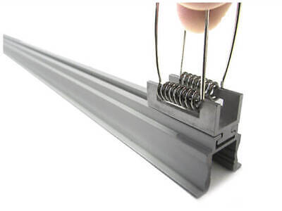Clip Guida Con Molla Per Fissaggio Da Incasso Cartongesso Del Profilo Alluminio