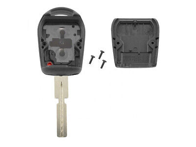 Guscio Chiave Telecomando 2 Tasti con Lama HU58 Batteria In Custodia Senza