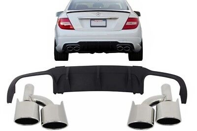 Classe C W204 2012- C63 AMG Sport respingente posteriore Valance dif