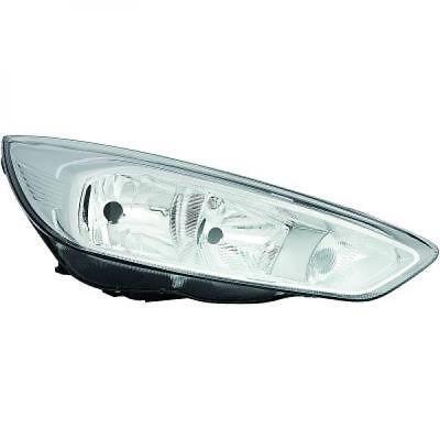 Faro fanale destro FOCUS 14- 5pt e Wagon cromato con motorino per regolazione