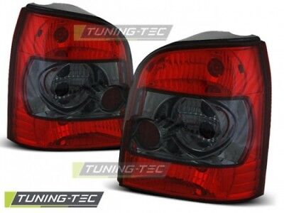 Coppia Set Fari Fanali Posteriori Tuning A4 11.94-01 Fume' Rosso Avant