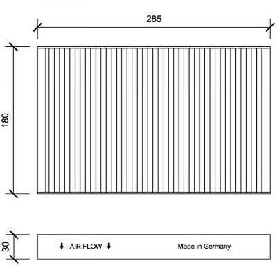 Filtro abitacolo antipolline C2/C3/C4/DS4 307/308