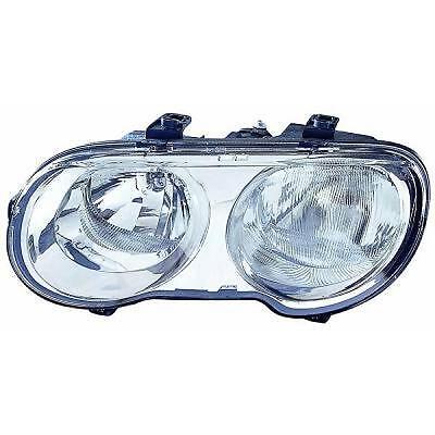 Faro fanale anteriore Destro 25, 99-03 chrome DEPO H7+H1 per reg elettrica