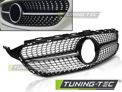 GRIGLIA W205 14- C450 AMG STYLE CROMATO NERO LUCIDO