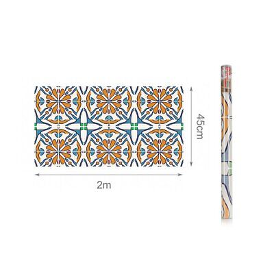 6 Rotoli Carta Adesive Per Mobili 45X200cm Colorati con Disegni da Parati