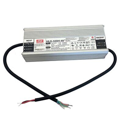 MeanWell HLG-320H-48 Alimentatore Led Driver CV CC IP67 320W 48V 6,7A Input