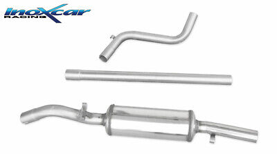 GOLF 2 GTI 1.8 16V 136cv 1985-- Tubo centrale + Posteriore gr. N - diam. 54